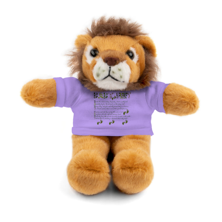 Baby Feet Acrostic Poem Stuffed Animal Collection with T-Shirt - Camo