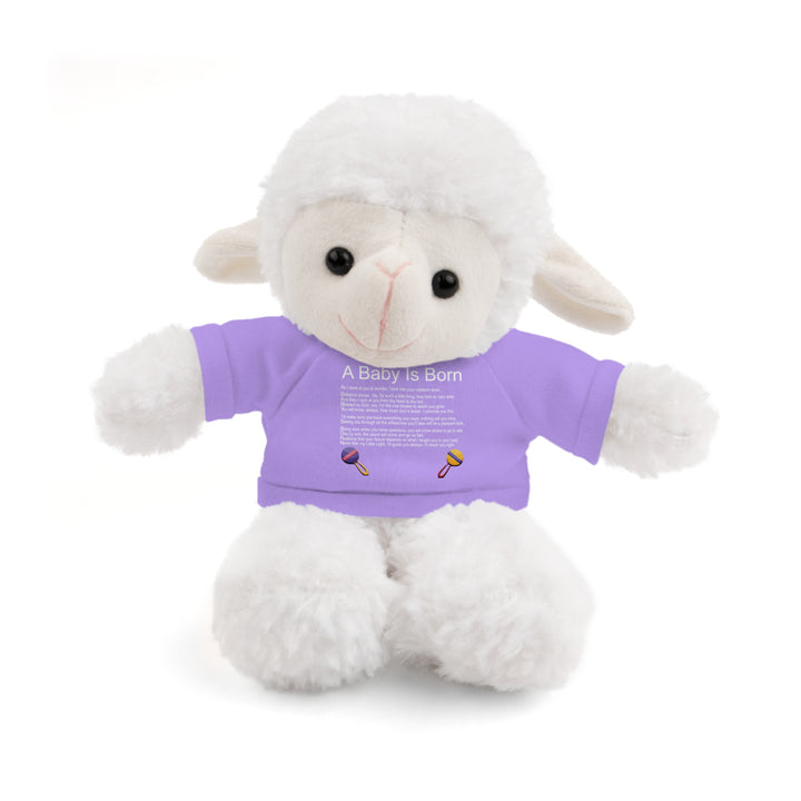 A Baby is Born Acrostic Poem Stuffed Animal Collection with T-Shirt - Wings