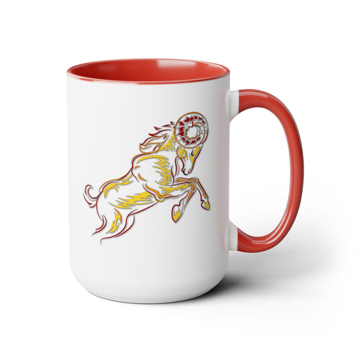 Aries Two-Tone Coffee Mugs - 15oz