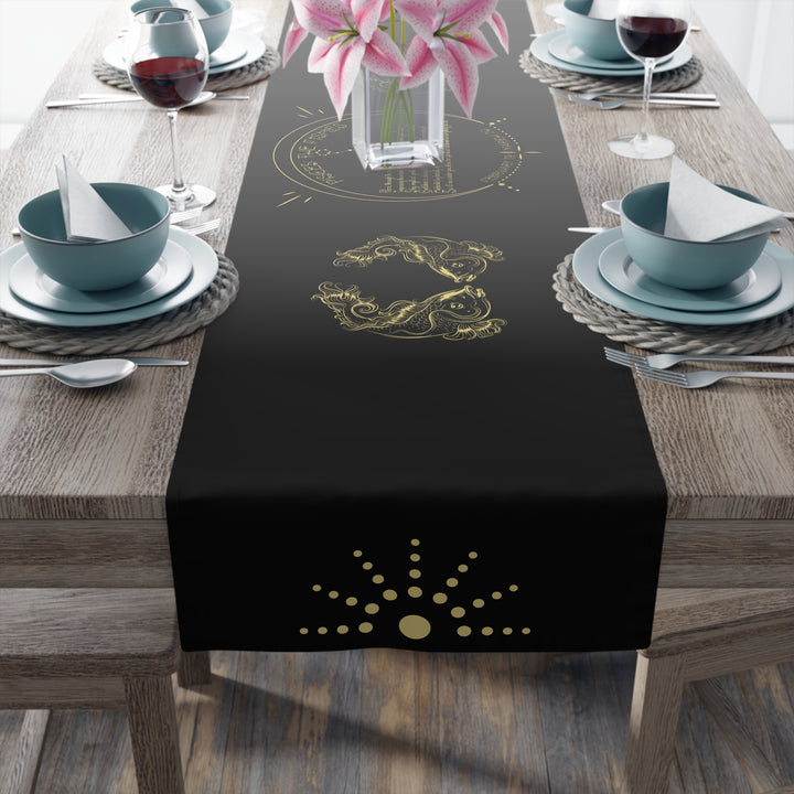 Pisces Acrostic Poem Table Runner