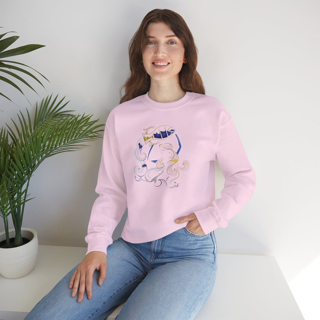 Aquarius Acrostic Poem Astrology Sweatshirt - Unisex