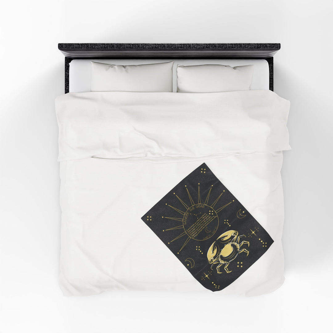 Cancer Acrostic Poem Velveteen Blanket