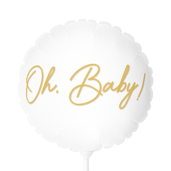 Oh, Baby! 11" Acrostic Poem Balloon -  No Personalization