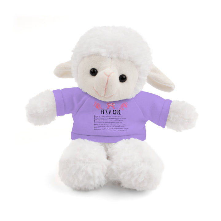 It's a Girl Acrostic Poem Stuffed Animal Collection with T-Shirt - Wings