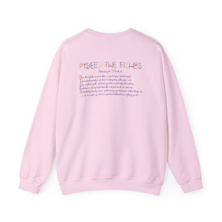 Pisces Acrostic Poem Astrology Sweatshirt - Unisex