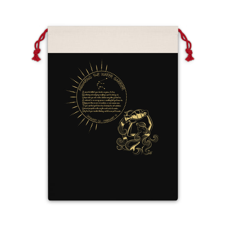 Aquarius Acrostic Poem Gift Bag