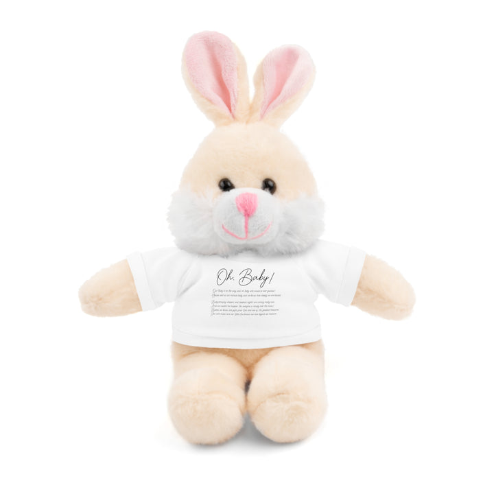 Oh, Baby Acrostic Poem Stuffed Animal Collection with T-Shirt