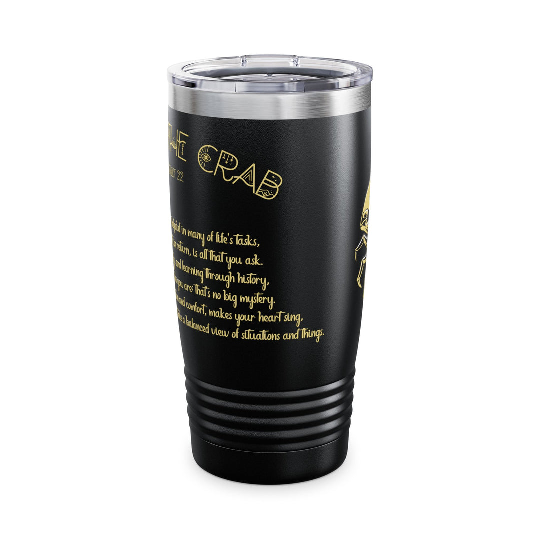 Capricorn Acrostic Poem Ringneck Tumbler - 20oz