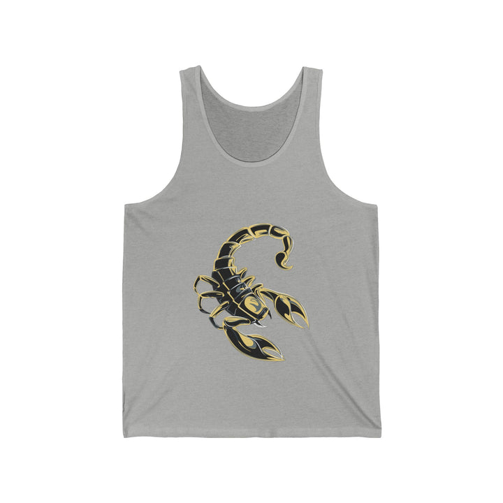“Scorpio” Unisex Acrostic Poem Jersey Tank