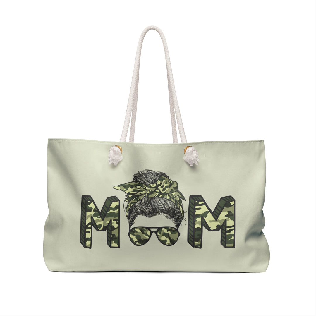 My Mother Acrostic Poem Weekender Tote Bag - Camo Text - No Personalization