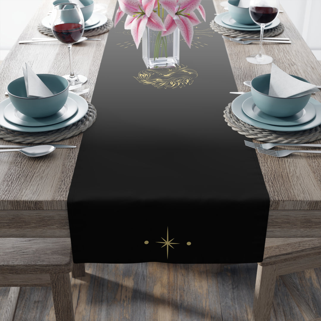 Virgo Acrostic Poem Table Runner