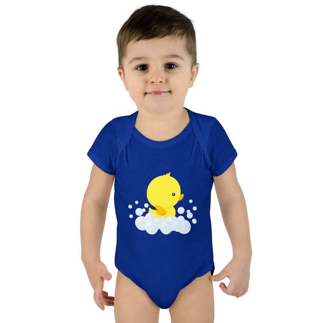 Baby Steps "It's a Boy" Acrostic Poem Bodysuit - Ducky Design