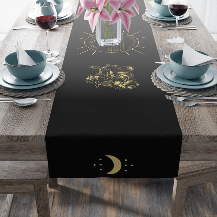 Libra Acrostic Poem Table Runner