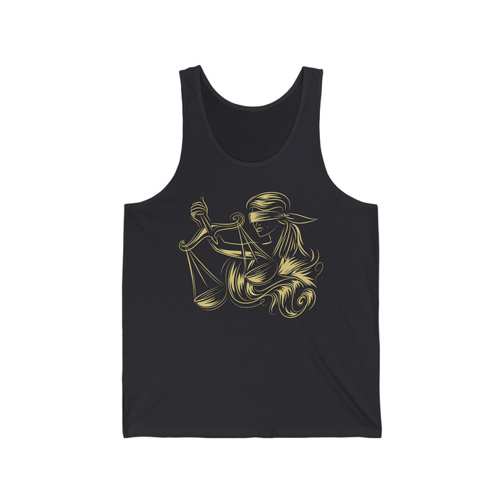 Written in the Stars Unisex Jersey Tank - Libra