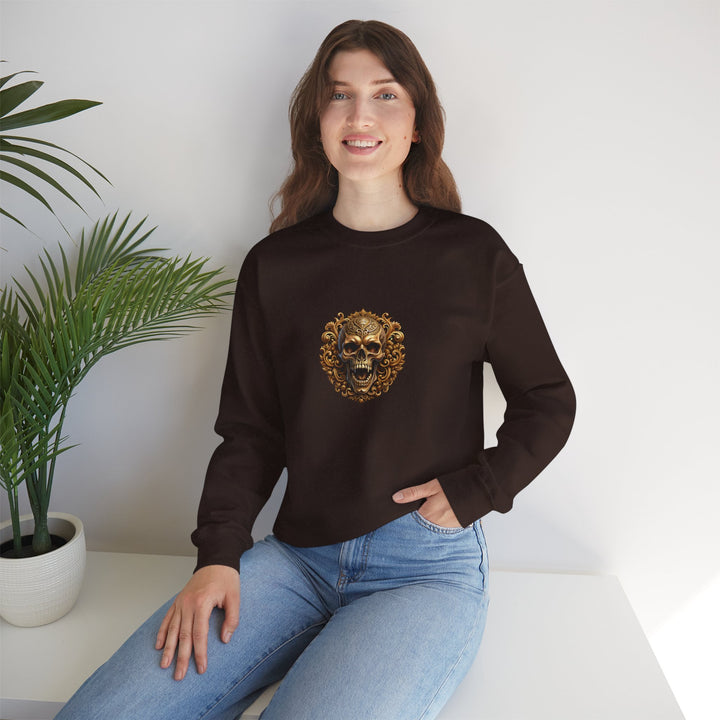 Happy Halloween Acrostic Poem Sweatshirt - Skull