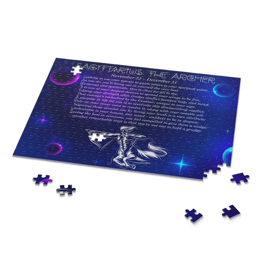 Sagittarius Acrostic Poem Puzzle