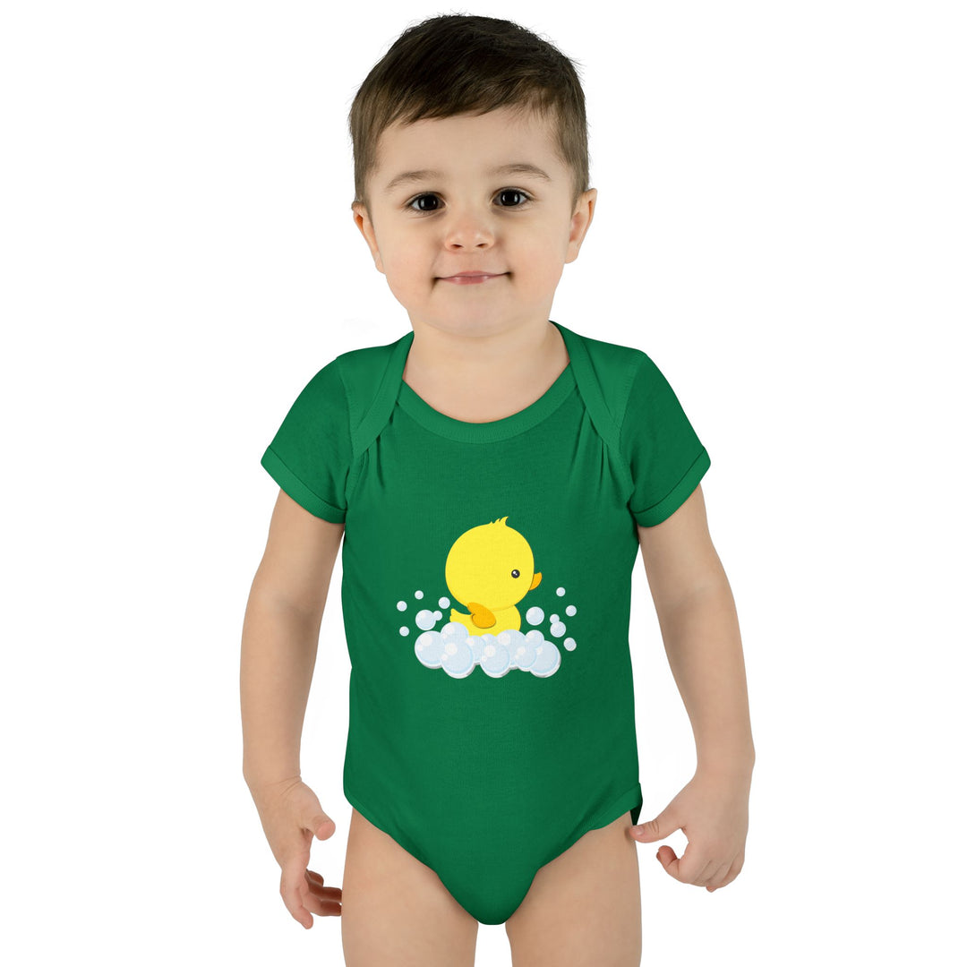 It's a Boy Acrostic Poem Baby Bodysuit - Ducky Design