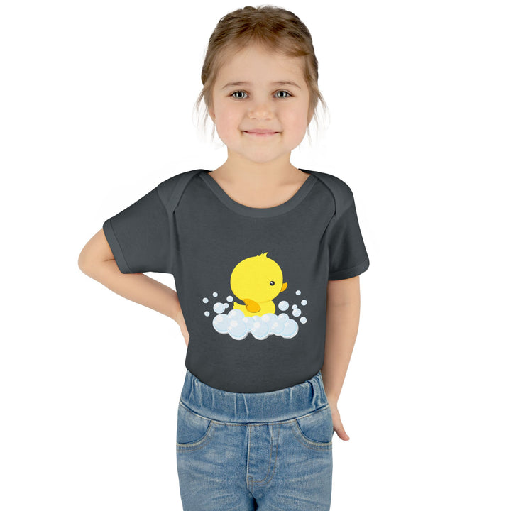 Baby Steps "It's a Boy" Acrostic Poem Bodysuit - Ducky Design