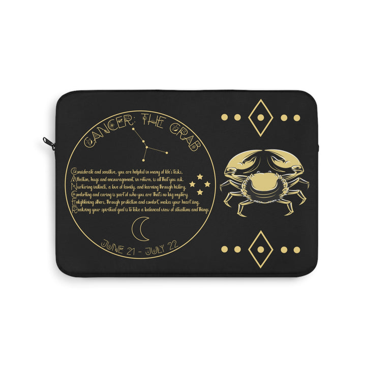 Cancer Acrostic Poem Laptop Sleeve