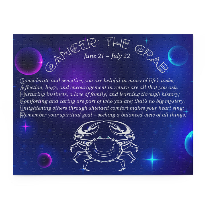 Cancer Acrostic Poem Puzzle
