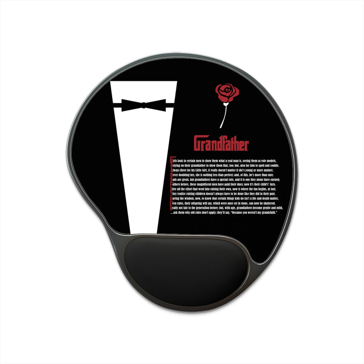 It's Just a Phrase Mouse Pad With Wrist Rest - Grandfather