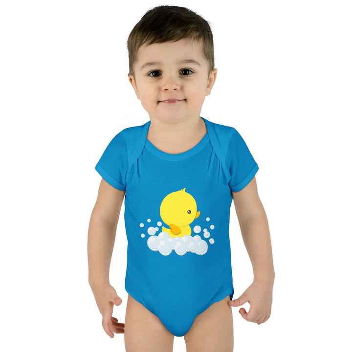 It's a Boy Acrostic Poem Baby Bodysuit - Ducky Design