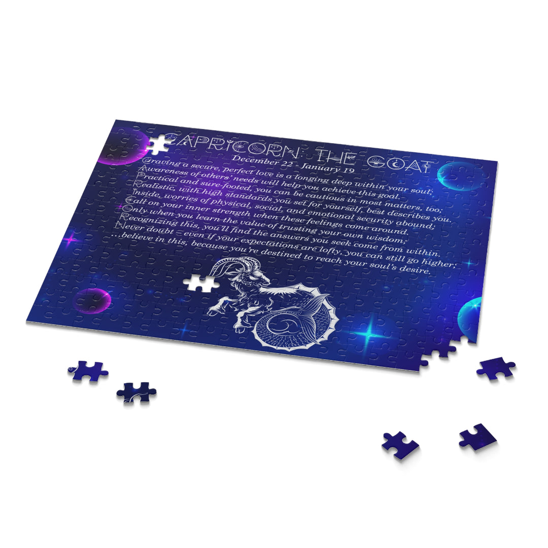 Capricorn Acrostic Poem Puzzle