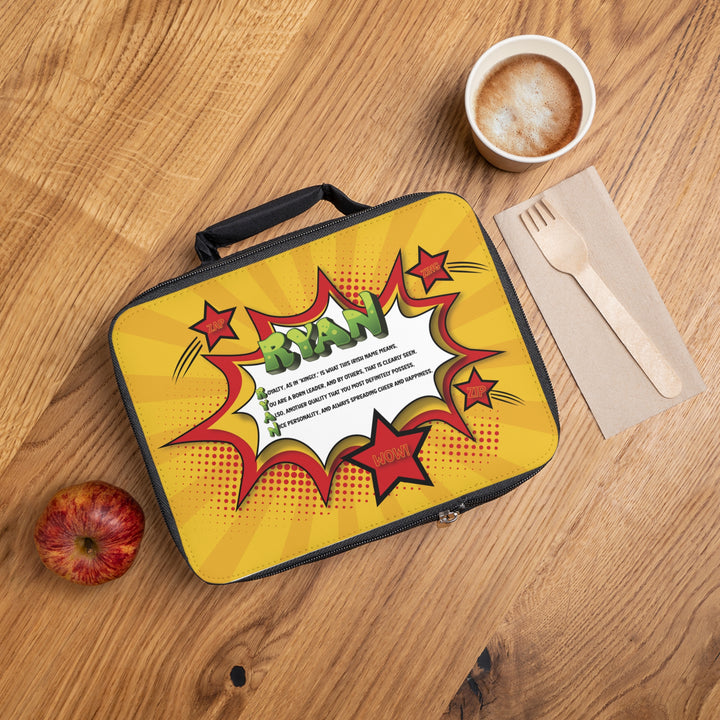 Lunch Bag - Comic-inspired Design