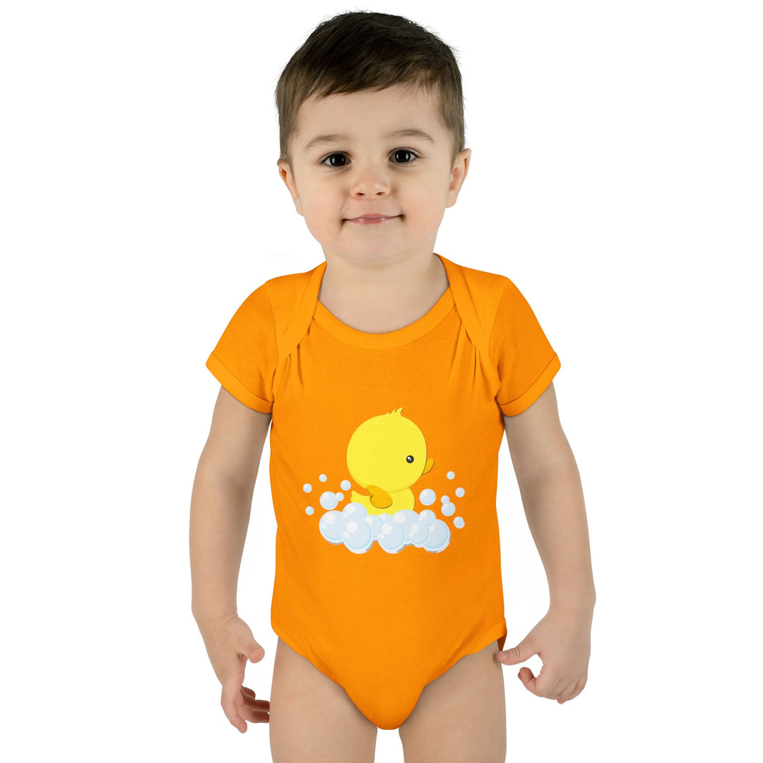 Baby Steps "It's a Boy" Acrostic Poem Bodysuit - Ducky Design