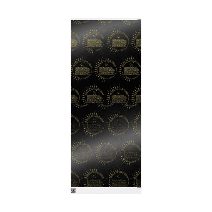 Aquarius Acrostic Poem Chic Gift Wrapping Paper