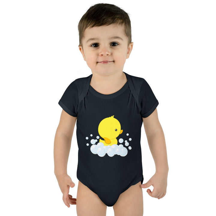 It's a Boy Acrostic Poem Baby Bodysuit - Ducky Design