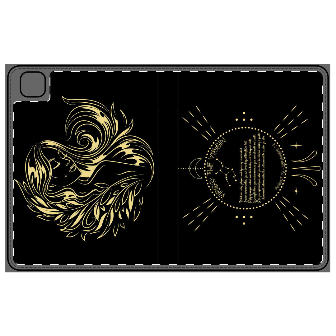 Virgo Acrostic Poem Elegant Tablet Folio Case