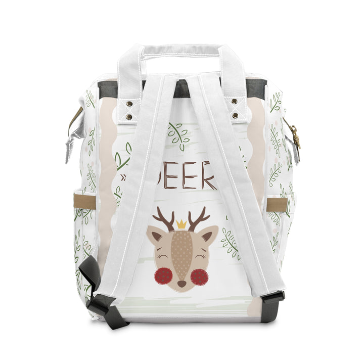 A Baby Is Born Acrostic Poem Multifunctional Diaper Backpack - Deer - Personalized
