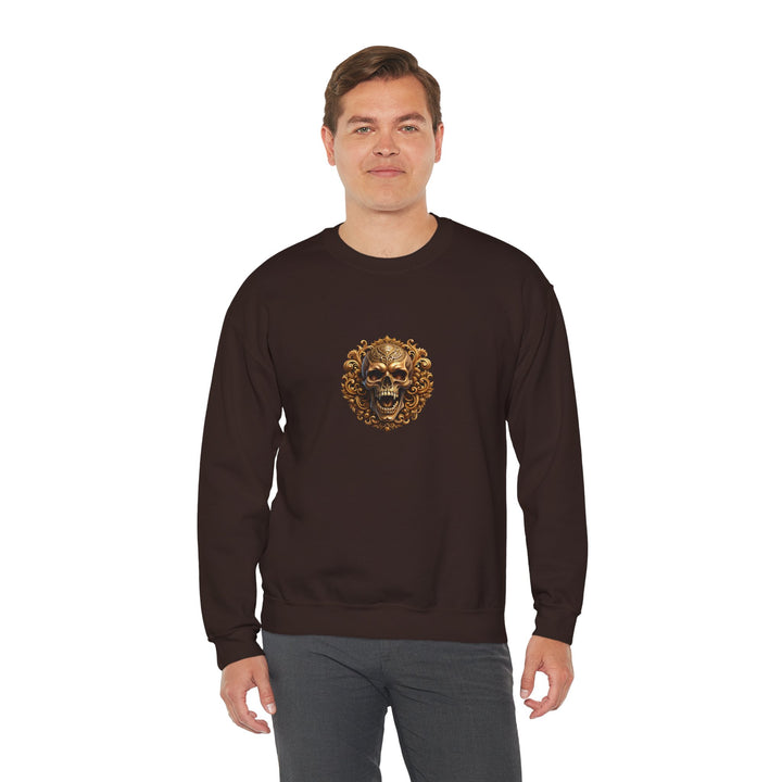 Happy Halloween Acrostic Poem Sweatshirt - Skull