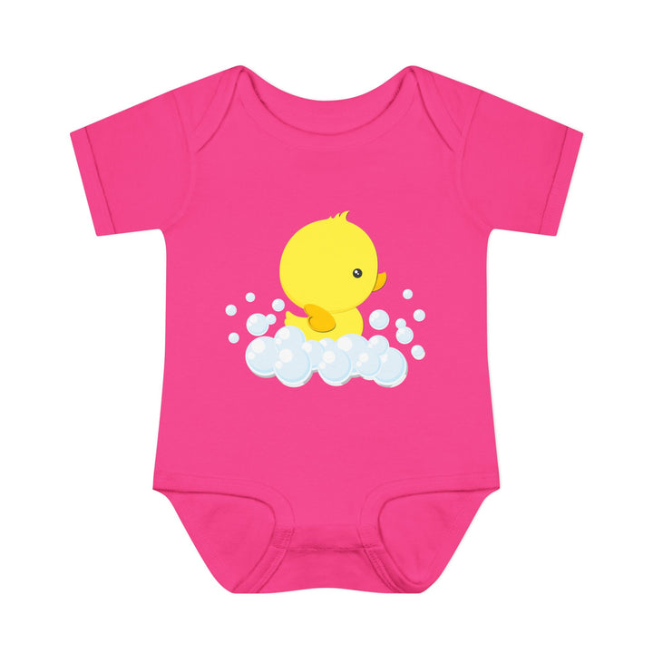 “It's a Girl” with Adorable Ducky Design Bodysuit
