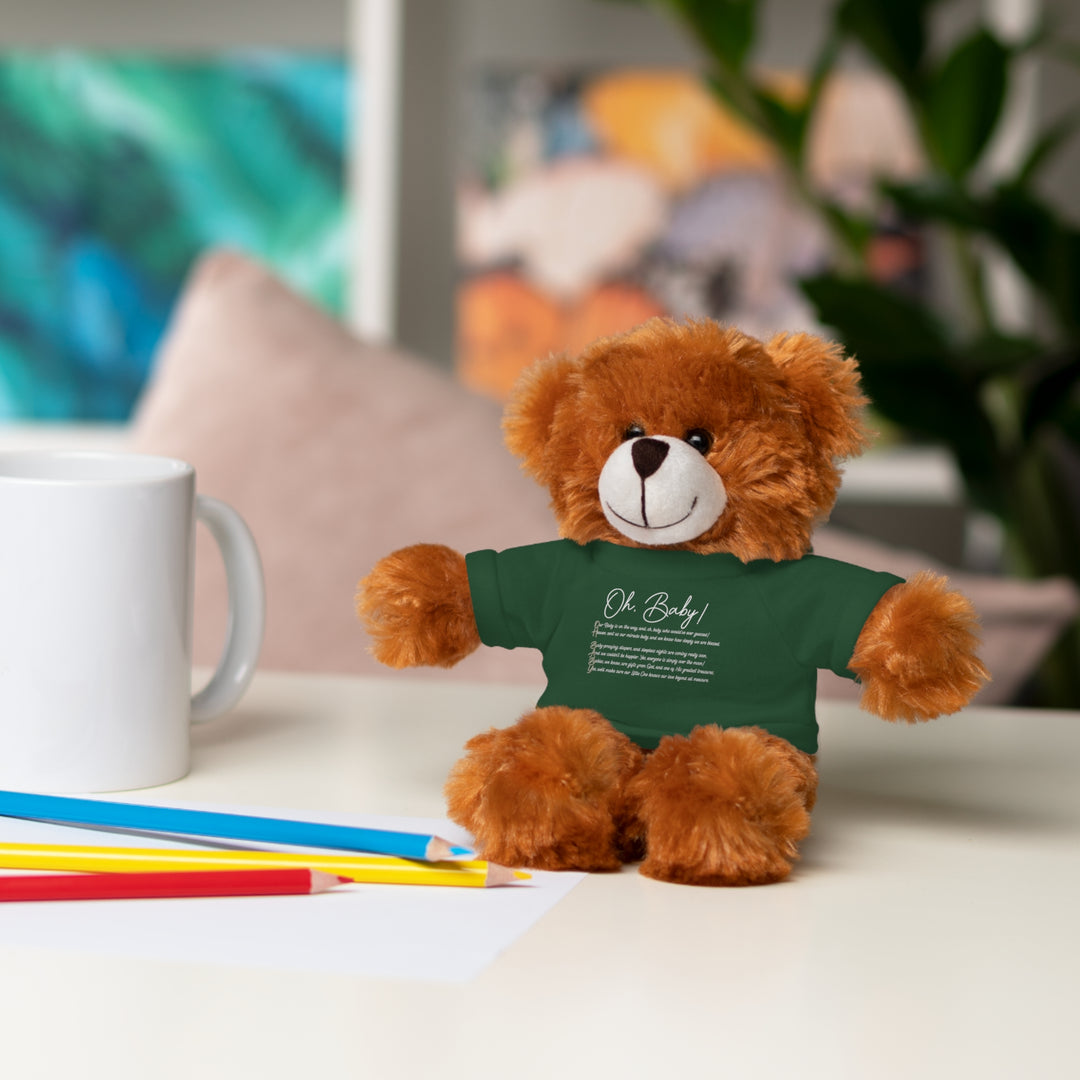 Oh, Baby Acrostic Poem Stuffed Animal Collection with T-Shirt