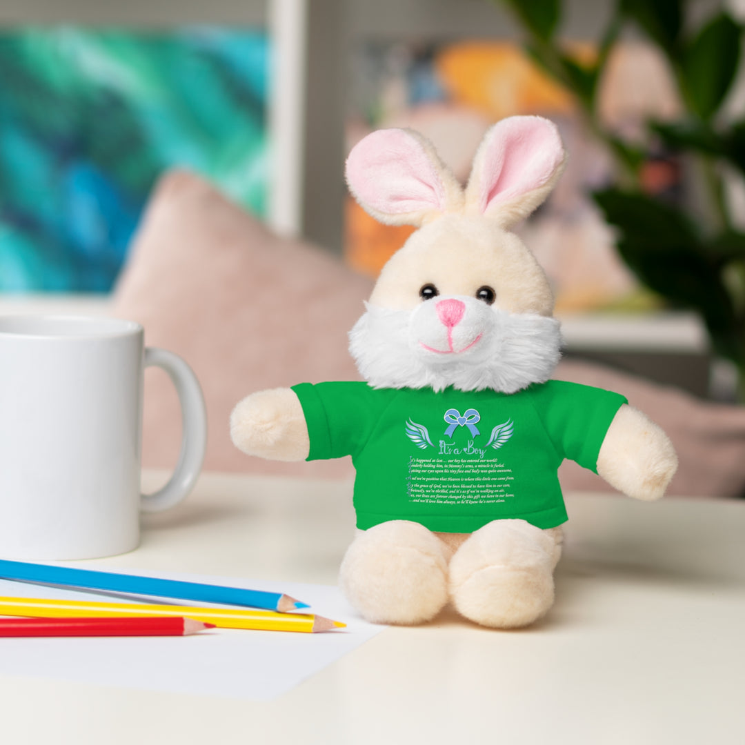 Baby Steps Stuffed Animals with Tee - It's a Boy