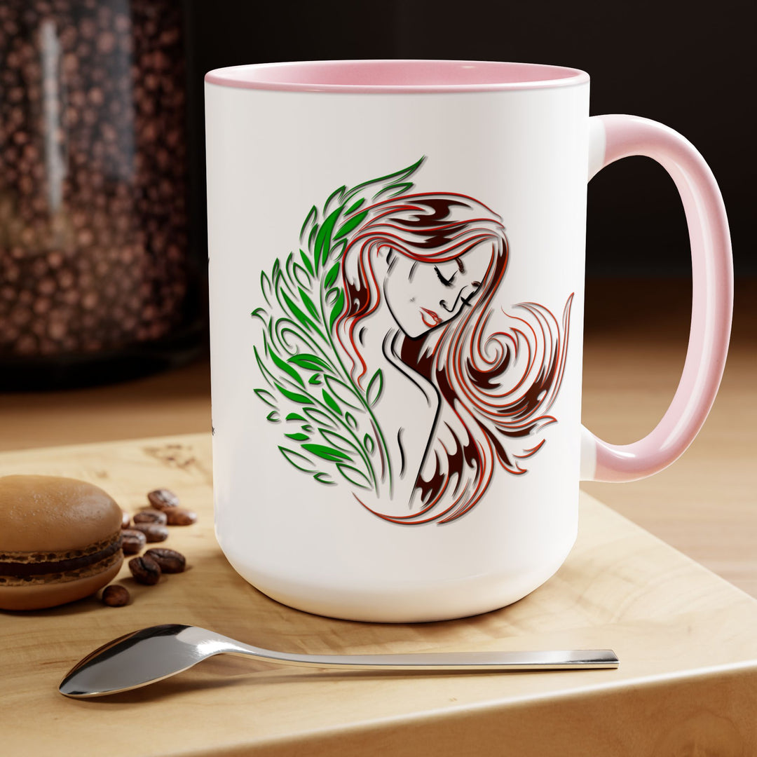 Virgo Acrostic Poem Two-Tone Coffee Mugs - 15oz