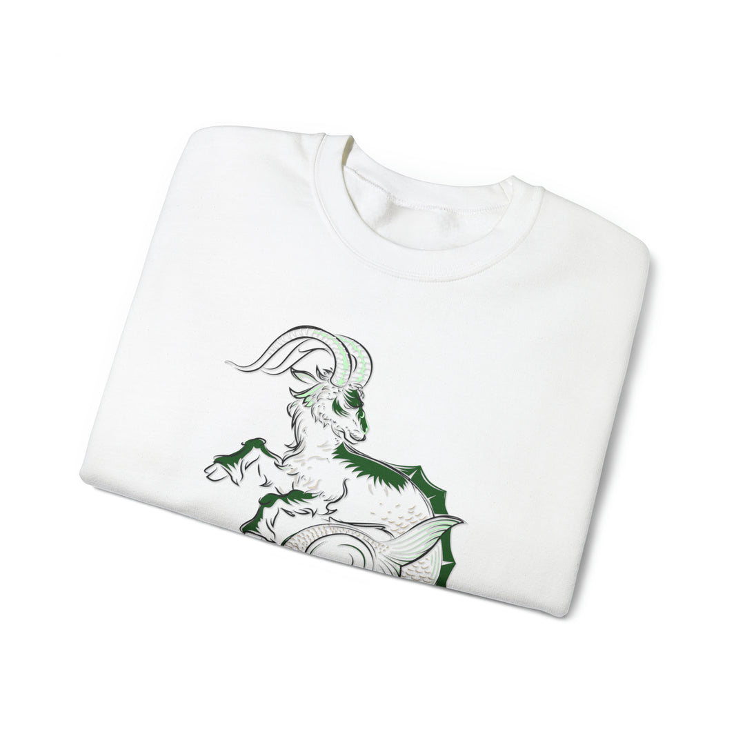 Astrology Sweatshirt with Acrostic Poem Spelling out "Capricorn"