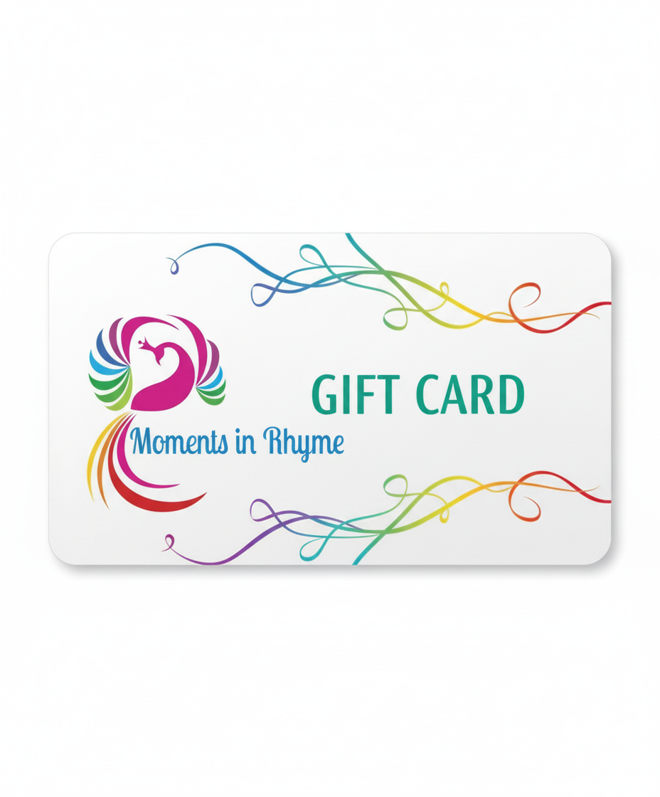 Moments in Rhyme Gift Card