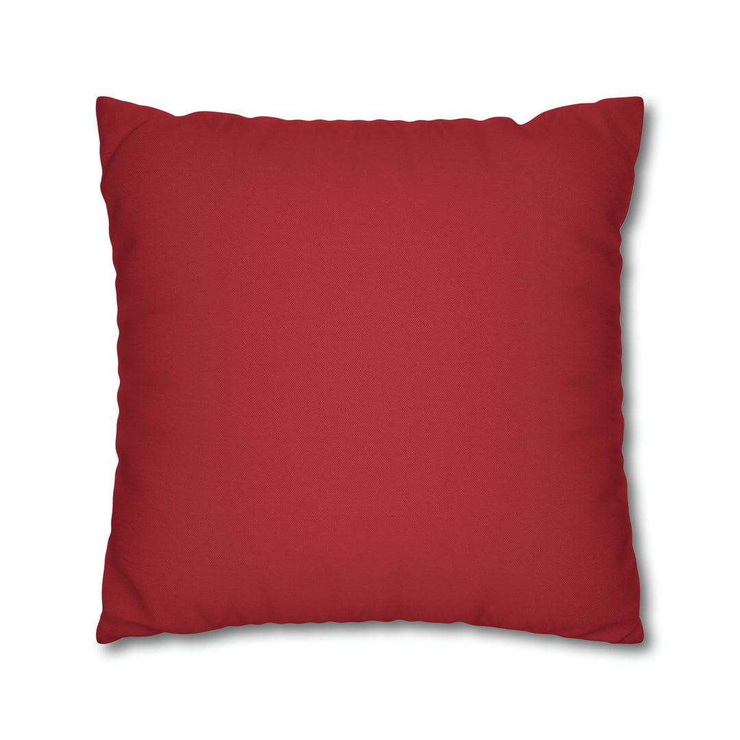 Pillow Case Cover with Acrostic Poem from "Learn, Lead, Believe" Collection Holiday, Spelling out "Believe" . Christmas Decor or Gift.