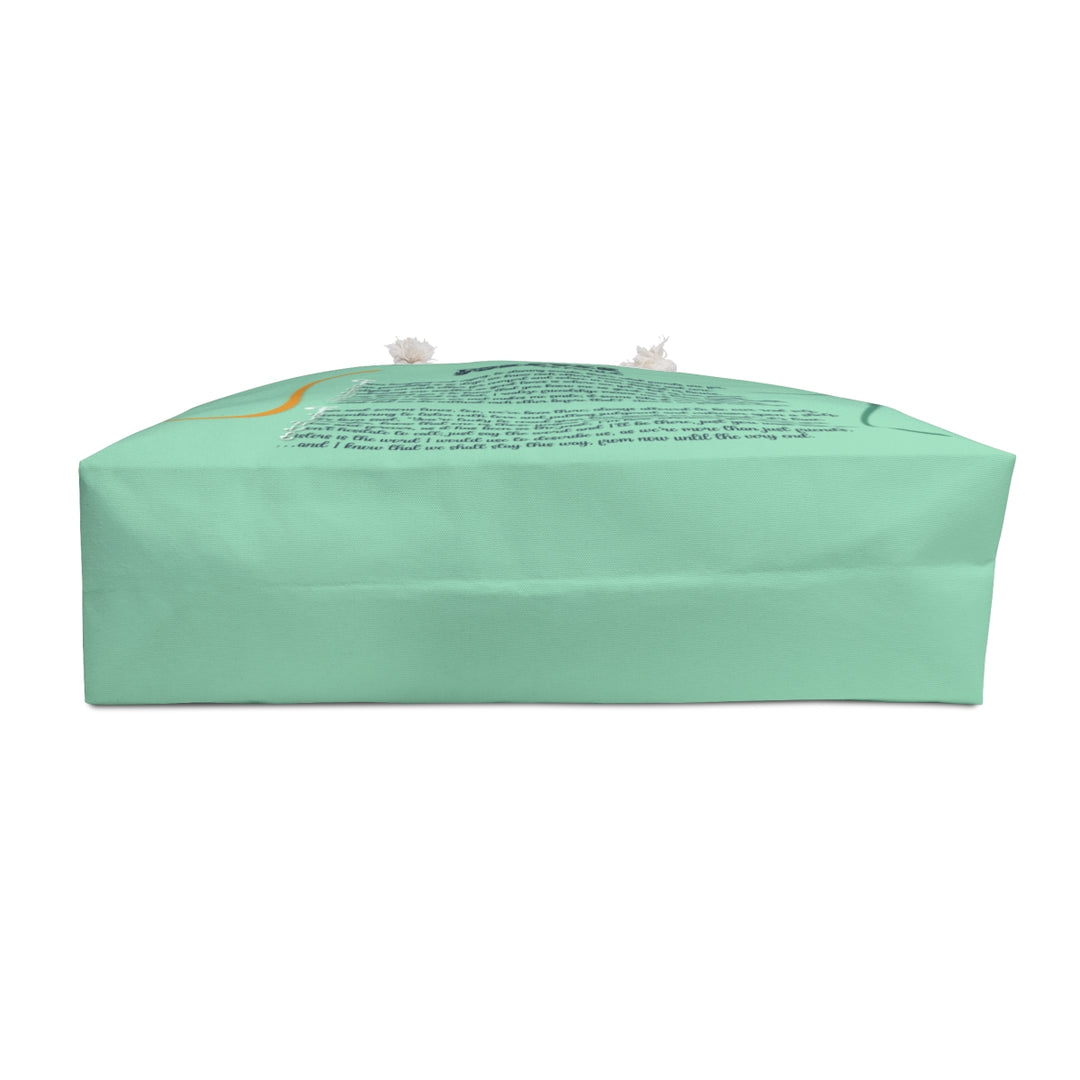 Forever Friends Acrostic Poem Weekender Tote Bag - Green - Personalized