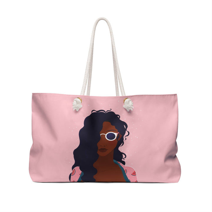 Forever Friends Acrostic Poem Weekender Tote Bag - Pink - No Personalization