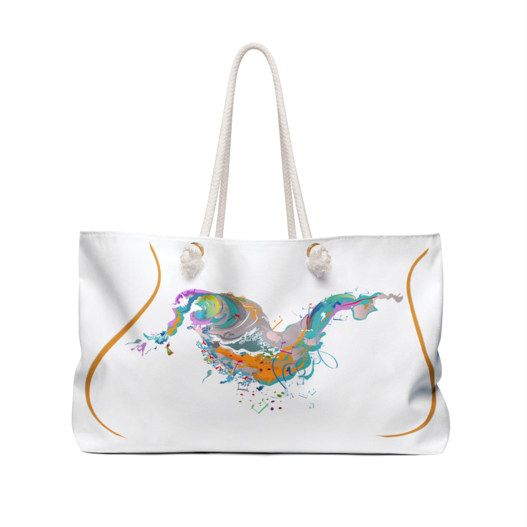 My Mother Acrostic Poem Weekender Tote - Musical Note - No Personalization