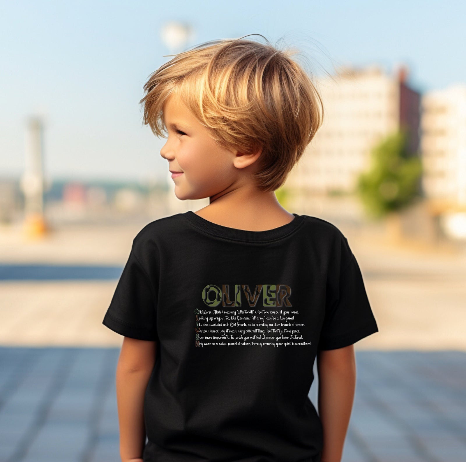 Infant Cotton Jersey Tee, Personalized Baby T-shirts, Boy Names, Birthday Gift for Boys, Baby Shower Boy, Namesakes, Acrostic Poem, Names