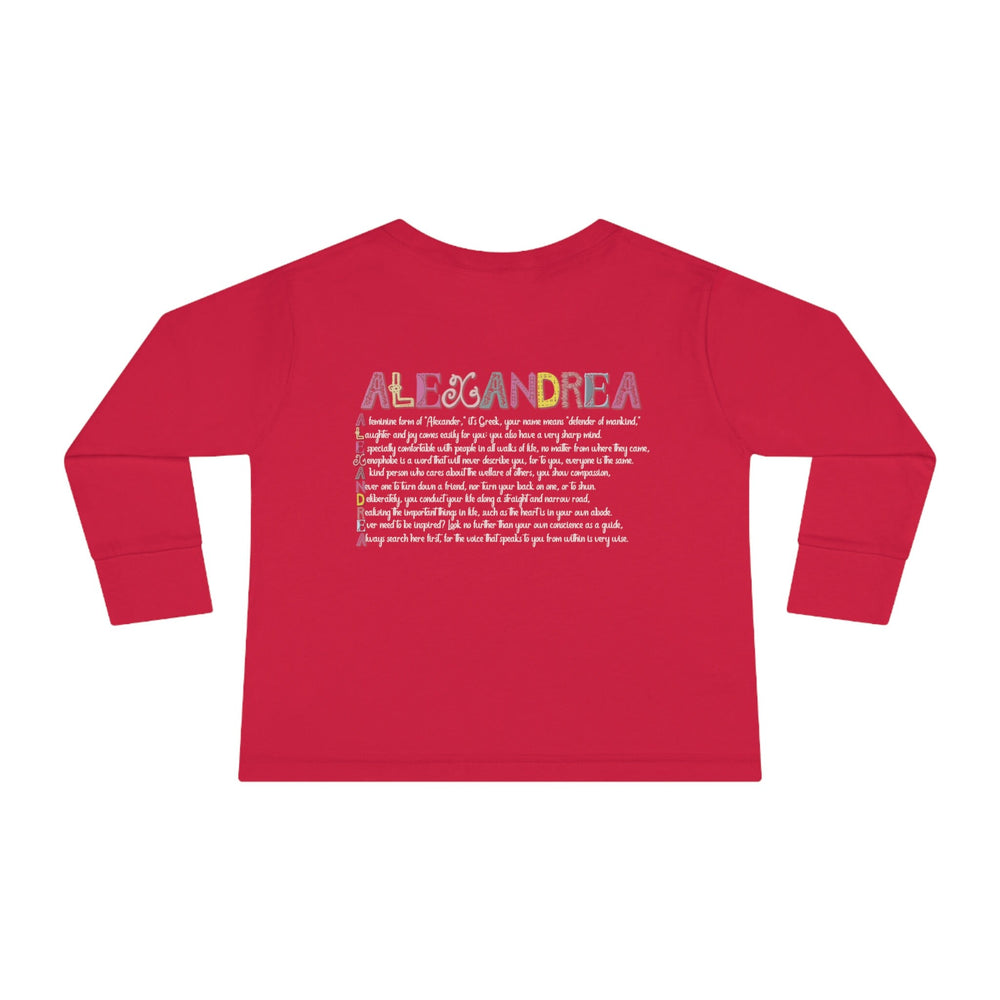 Personalized Name T-shirt, Toddler Long Sleeve T-Shirt, Baby Elephant and Mommy T-shirt, Baby Elephant Toddler T-Shirt Acrostic Poem T-Shirt