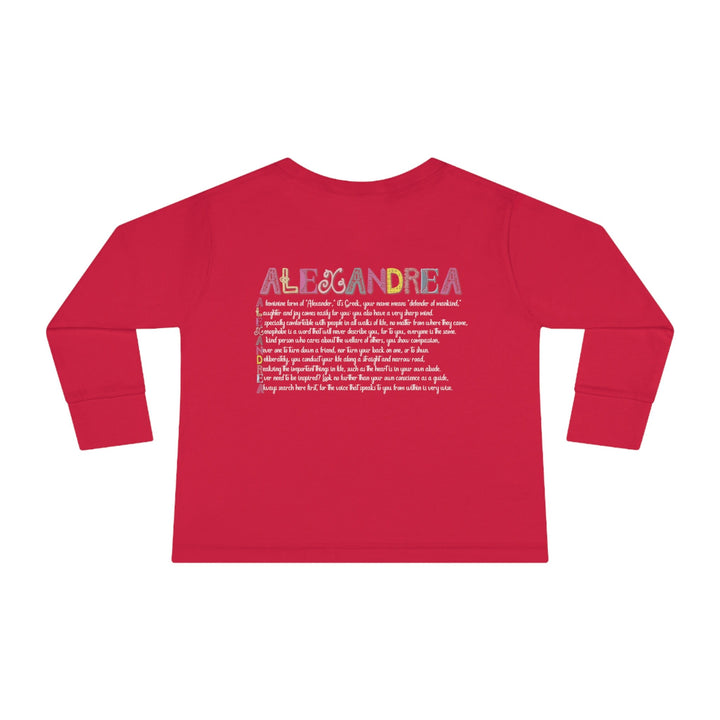 Personalized Name T-shirt, Toddler Long Sleeve T-Shirt, Baby Elephant and Mommy T-shirt, Baby Elephant Toddler T-Shirt Acrostic Poem T-Shirt