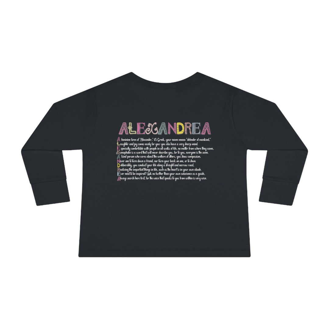 Personalized Name T-shirt, Toddler Long Sleeve T-Shirt, Baby Elephant and Mommy T-shirt, Baby Elephant Toddler T-Shirt Acrostic Poem T-Shirt