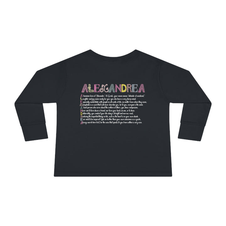 Personalized Name T-shirt, Toddler Long Sleeve T-Shirt, Baby Elephant and Mommy T-shirt, Baby Elephant Toddler T-Shirt Acrostic Poem T-Shirt