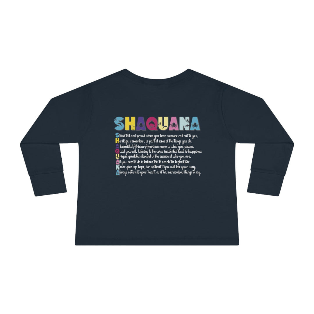 Personalized Name T-shirt, Toddler Long Sleeve T-Shirt, Seahorse T-shirt, Seahorse Toddler T-Shirt, Acrostic T-Shirt, Seahorse